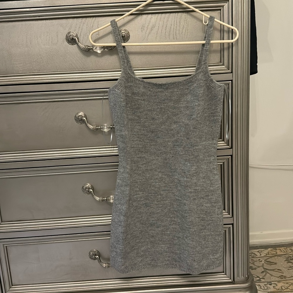 Gray dress